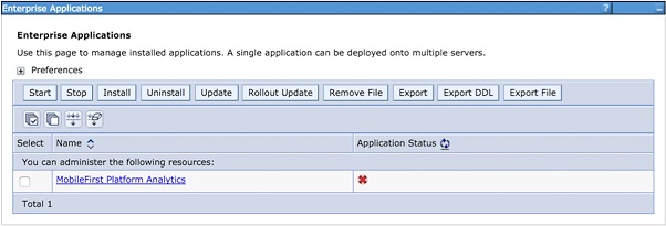 Install WebSphere Enterprise applications