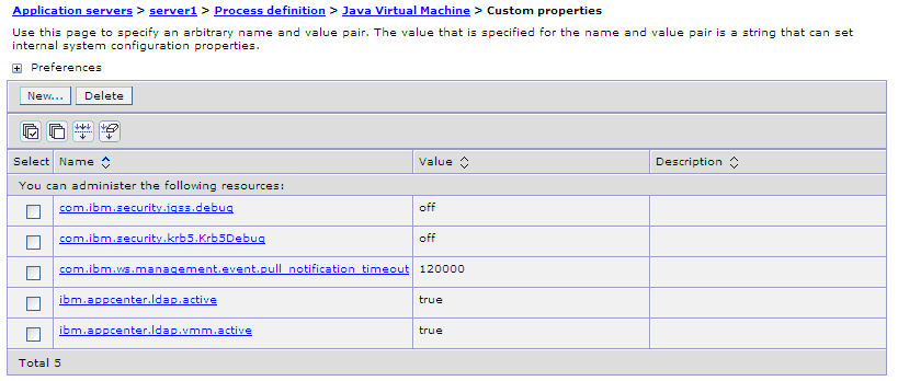 ACL management for Application Center with LDAP on WebSphere Application server v8