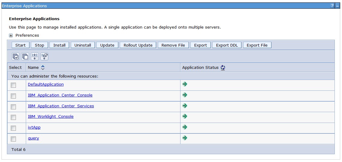 Mapping the application center roles